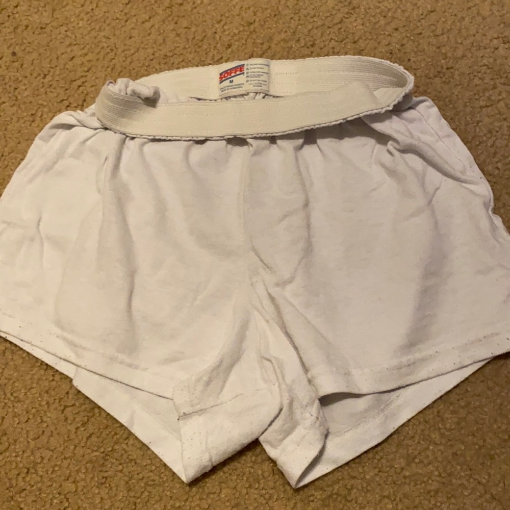 White soffe shorts